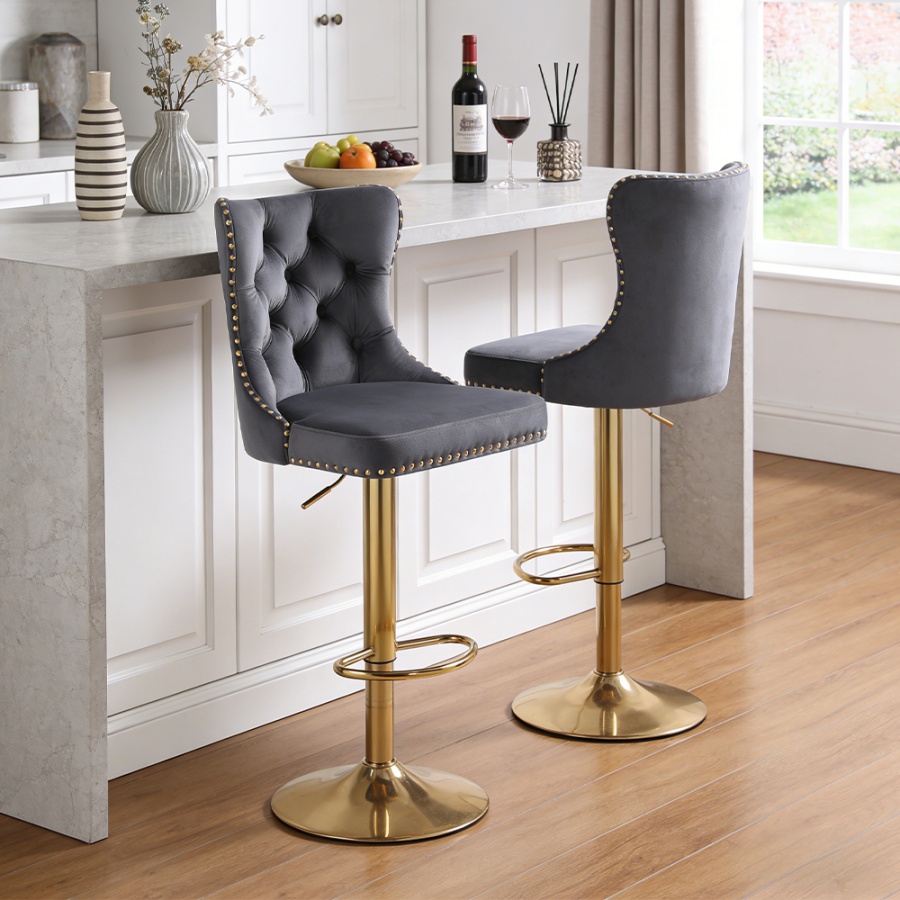 Luxury Lion Head Bar Stool